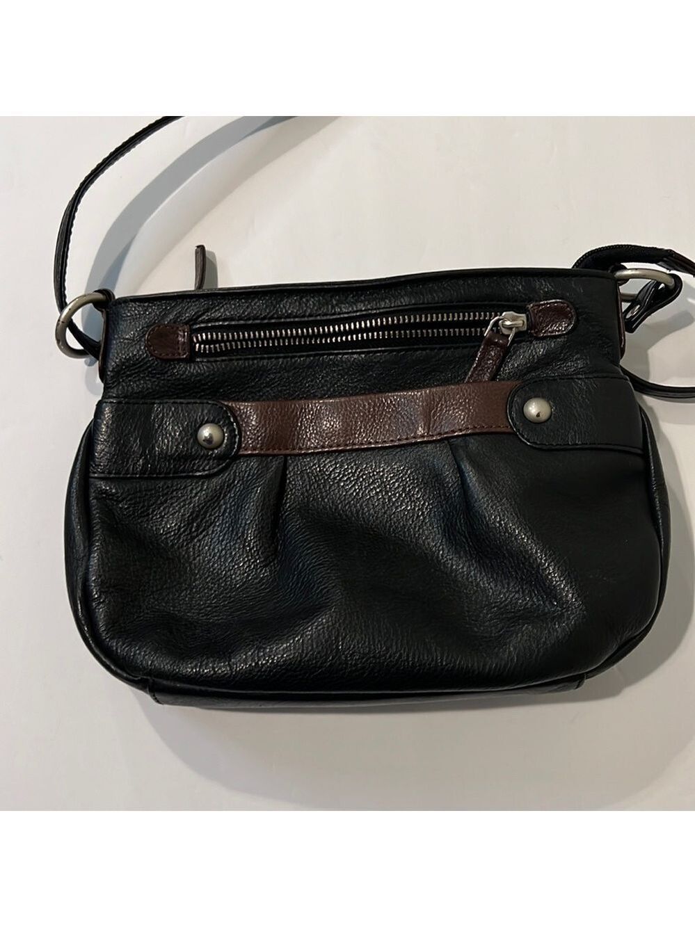 𝅺paul & TAYLOR leather made in USA bag